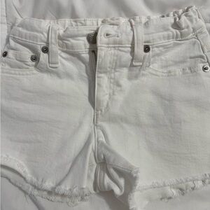 Crewcuts White Jean Shorts